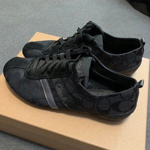 Coach Black Tennis Shoes